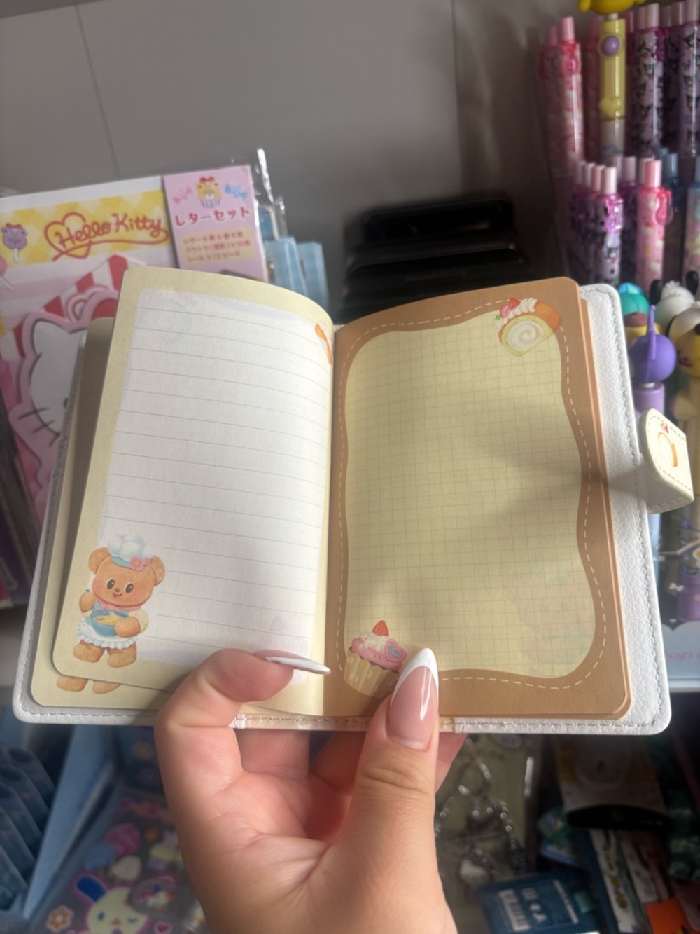 Butterbear Magnetic Notebook/journal - Picture 3 of 5